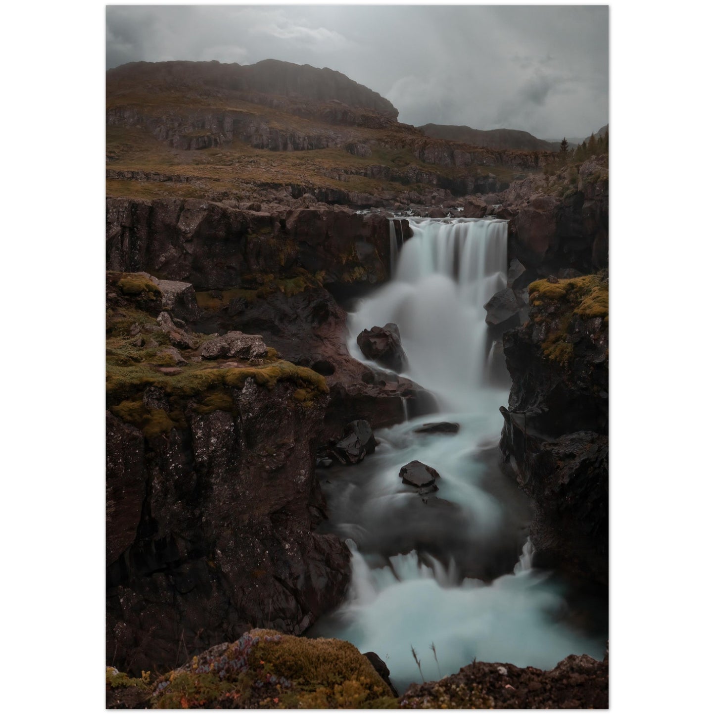 Iceland Waterfall - Sveinstekksfoss, Djupivogur - fine art photo print