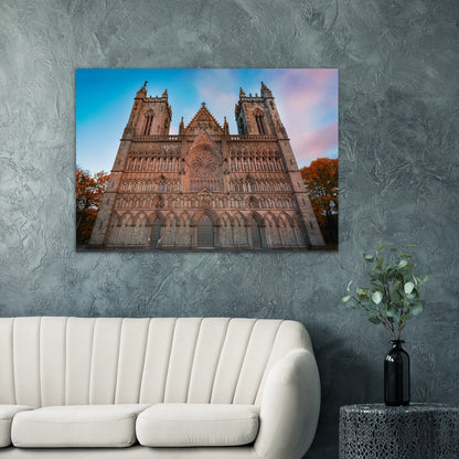 Nidaros Cathedral - Trondheim's Gothic Landmark, Norway - Norwegian landscape photography